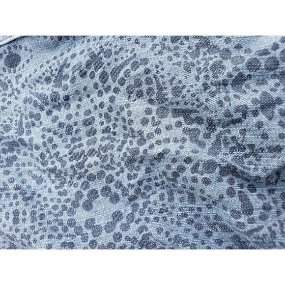 CLOTH & STONE Chambray Shirt Dress XS Blue Button Front Anthropologie Pockets - Picture 5 of 10